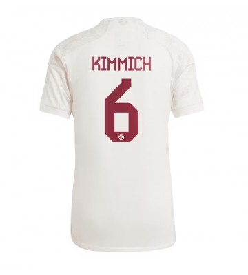 Lacne Muži Futbalové dres Bayern Munich Joshua Kimmich #6 2023-24 Krátky Rukáv - Tretina